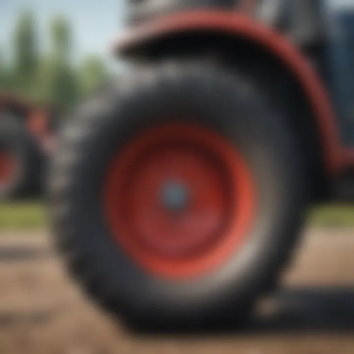 Comparison of different riding mower tire types