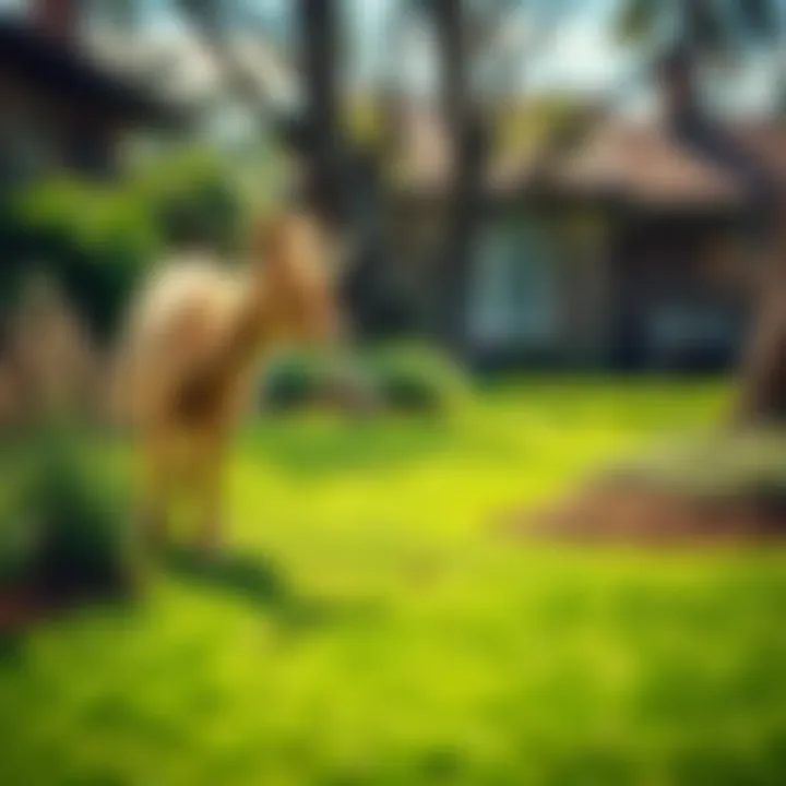 A lush, green lawn showcasing the benefits of sod installation