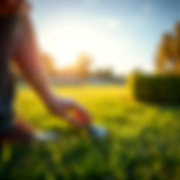 Maintenance practices for a thriving sod lawn