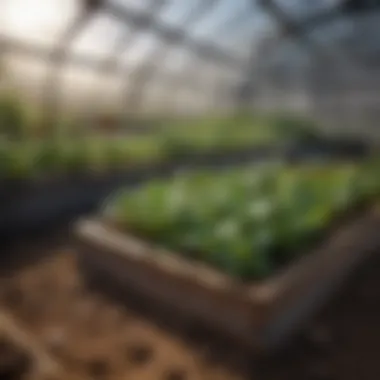 Benefits of Ventilation in Cold Frames Cold frame garden benefiting from ventilation