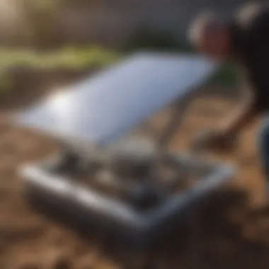 Installing Solar Vent Openers Installation of a solar vent opener in a cold frame