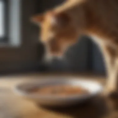 Diving into the Technological Features of Sure Feed Cat Bowls Close-up of the technological features of a Sure Feed Cat Bowl