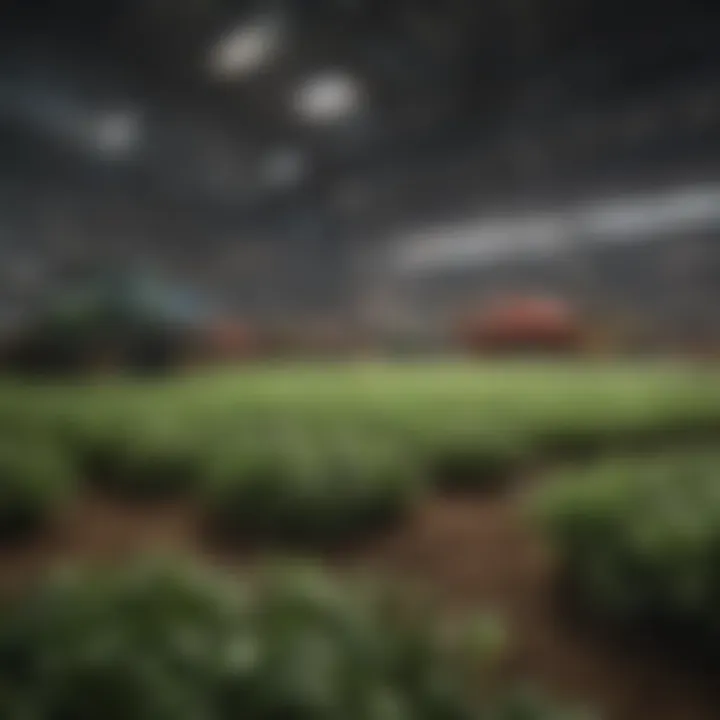 Innovative target center technology in agriculture