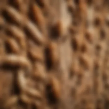 Signs of Termite Infestation Diagram showing signs of termite infestation