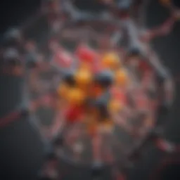 Detailed molecular structure of an amino acid highlighting functional groups