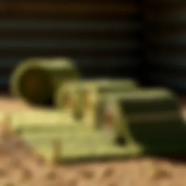 Sod Roll Dimensions Detailed measurements of sod rolls showcasing various dimensions