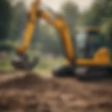 Applications of Mini Excavator Breaker in Agriculture Various applications of mini excavator breaker displayed in agricultural settings