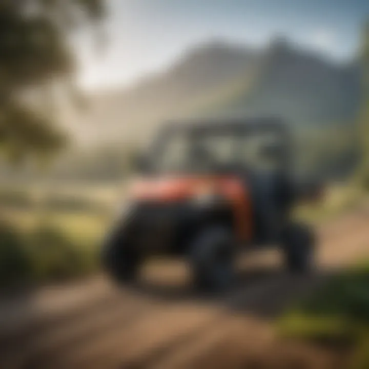 Map illustrating regional price variations for the Polaris Ranger 500