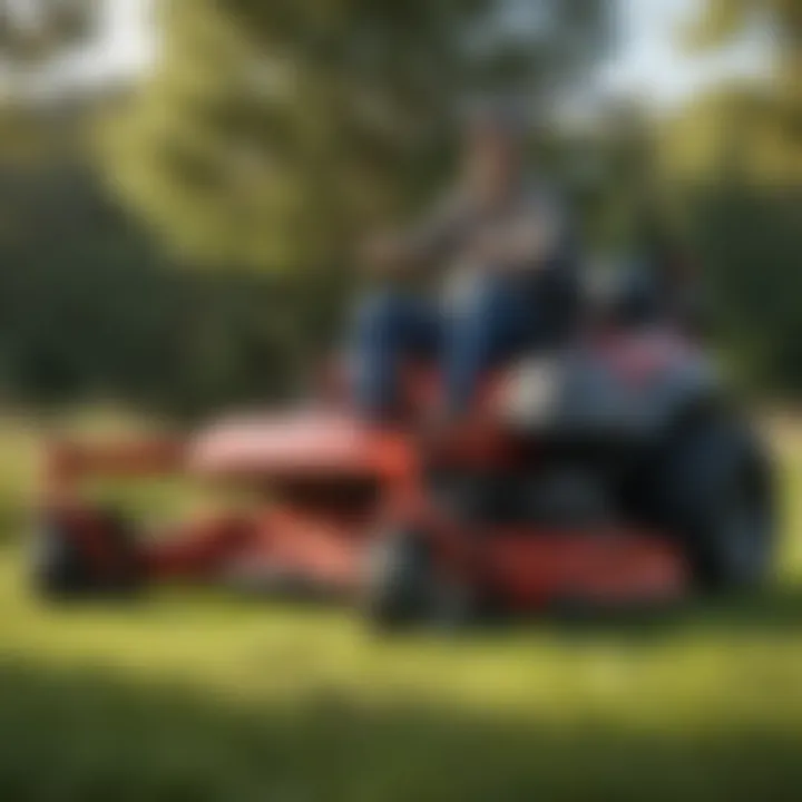 Maintenance of a Swisher mower