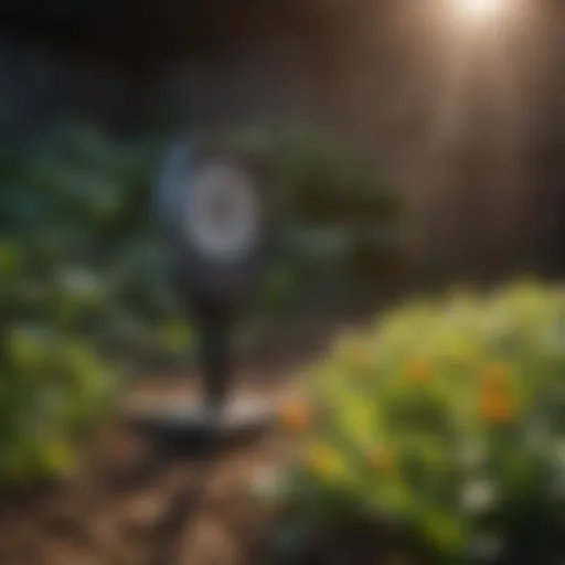 Diagram illustrating the principles of light measurement in horticulture