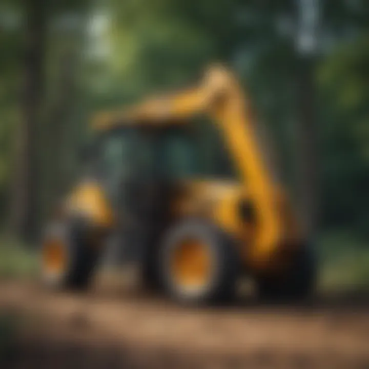 Maintenance practices for backhoe parts