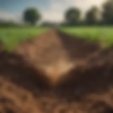 Impact of Soil Conditions on Herbicide Timing Visual representation of various soil conditions and their impact on herbicide application.