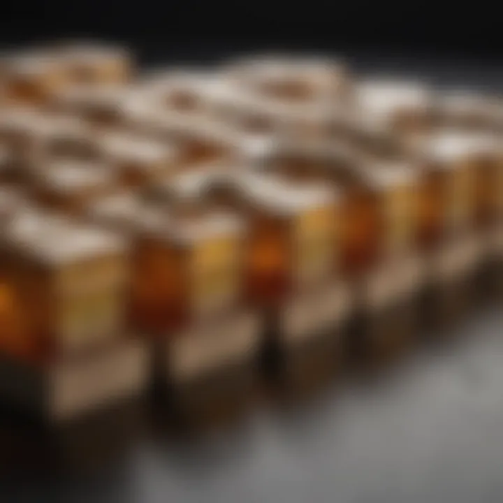 A selection of high-quality Italian honey bee packages ready for sale