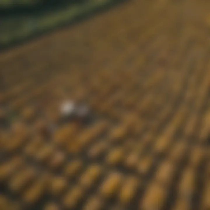 A scenic landscape showcasing a bee farm with Italian honey bees