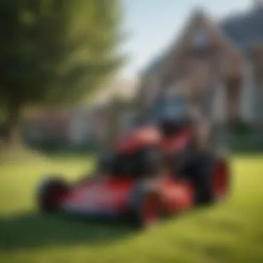Efficient Lawn Care with Yard Machine Mowers Yard Machine lawn mower in action
